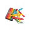 U4  AHŞAP  GENİŞ ÇUBUK RENKLİ ABESLANG 50 Lİ U4-1466