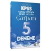KPSS GY GK ÇARPAN 5 DİJİTAL ÇÖZÜMLÜ DENEME YÖNERGE YAYIN