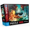 Fri And Watter Puzzle 1000 Parça Mavi Lale