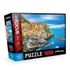 Cinque Terre Puzzle 1000 Parça Mavi Lale