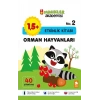 Minikler Orman Hayvanları Etkinlik kitabı No-2 Eksikparça
