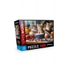 Cute Kittens Sevimli Kedicikler Puzzle 1000 Parça Mavi Lale