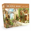 Old Strett Puzzle 1000 Parça Mavi Lale