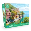 Portofino Puzzle 1000 Parça Mavi Lale