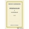 Düşünceler 1 Kavramlar Sezai Karakoç Diriliş
