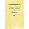 Farklar Günlük Yazılar 1 Sezai Karakoç Diriliş