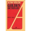 Altın Golden Dictionary İngilizce Türkçe Sözlük Plasti̇K Kapak