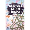 Kuranı Kerim Fihristi    Dr.Abdülvahap Öztürk   Timaş