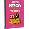 2026 Kpss Türkçe 21 Branş Deneme Çözümlü Goca Kafası