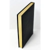 2K ŞEREF DEFTERİ BARON SUNİ DERİ KAPAK 176 YP.110 GR. YALDIZLI  SİYAH   4708