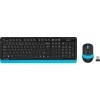 A4 Tech Fg1010 Mavi Klavye Optik Mouse Seti