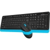 A4 Tech Fg1010 Mavi Klavye Optik Mouse Seti