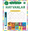 Hayvanlar Çizgi Etkinlik 4+Yaş Kukla
