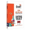 Yargı 2021 Öabt Fen Bilimleri Öğretmenliği Yaprak Test
