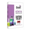Yargı 2021 Öabt Kimya Öğretmenliği Yaprak Test