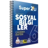 6.Sınıf Sosyal Bilgiler Süper 2 li Çalışma Defteri Soru Bankası Örnek Akademi