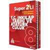 8.Sınıf İnkilap Tarihi Süper 2 li Çalışma Defteri+Soru Bankası Örnek akademi