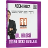 Adem Hoca Dilbilgisi Video Ders Notları Kr Akademi