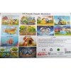 Ahşap Puzzle 24x30 cm 24 Parça İş Makinesi