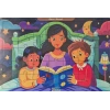 Ahşap Puzzle 24x30 cm 35 Parça Gece Masalı