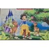 Ahşap Puzzle 24x30 cm 35 Parça Prenses Ve Sevimli Dostları