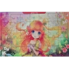 Ahşap Puzzle 24x30 cm 35 Parça Şeker Kız
