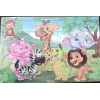 Ahşap Puzzle 24x30 cm 35 Parça Sevimli Hayvanlar Orman Hayvanları