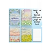 Doğa Ve Ay Temalı 4 lü Spiral Çizgili A5 Defter