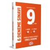 EDİTÖR 9.SINIF 3+3 SIRALI 6 DENEME ÇÖZÜMLÜ