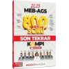 İndeks Meb Ags Tüm Dersler Son Tekrar Kampı 800 Soru Video Çözümlü