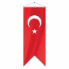 KIRLANGIÇ BAYRAK TÜRK 50X150 SATEN *