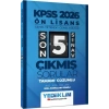 Kpss 2026 Önlisans Gy Gk 2016-2024 Çıkmış Sorular Yediiklim