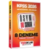Kpss 2026 Ortaöğretim Önlisans 8 Fasikül Deneme Çözümlü Yediiklim