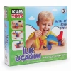Kumtoys İlk Uçağım Ahşap Boyama Seti