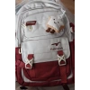 Relaxıon Premium Bordo Sırt Çantası 2463 Öz Kara