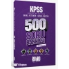 RETRO KPSS GY GK ORTAÖĞRETİM ÖNLİSANS 500 SORU BANKASI