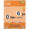 Tonguç 0 dan 6 ya Sözel Konu Anlatımlı Soru Bankası Maarif Modeli