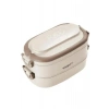 Vagon Life 1140 ml 3 Bölmeli Çelik Beslenme Kutusu BL10403-2S Bej