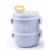 Vagon Life 860 ml İki Katlı Beslenme Kutusu Vgn-12168 Mavi