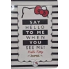 VJ Hello Kıtty aynalı Sert Kapaklı Günlük A6100 GR 192 Syf 525-2084