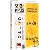 YARGI 2026 KPSS ORTAÖĞRETİM ÖNLİSANS TARİH ÖZET DERS NOTU