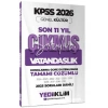 YEDİİKLİM 2026 KPSS GK VATANDAŞLIK 11 YIL ÇIKMIŞ SORULAR