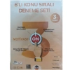 Zekaküpü 3.Sınıf 6 Lı Konu Sıralı Deneme Seti