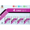 Zekaküpü 4.Sınıf 3 Boyutlu Soru Bankası Seti 4 Kitap