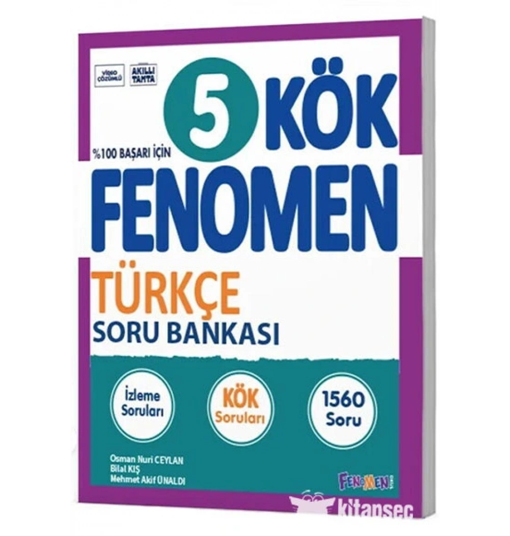 *KAMPANYA*5 KÖK FENOMEN TÜRKÇE SORU BANKASI