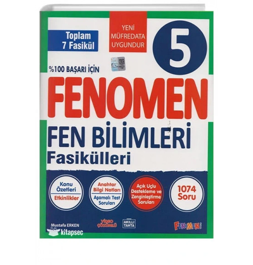 *KAMPANYA*FENOMEN 5.SINIF FEN BİLİMLERİ FASİKÜLLERİ