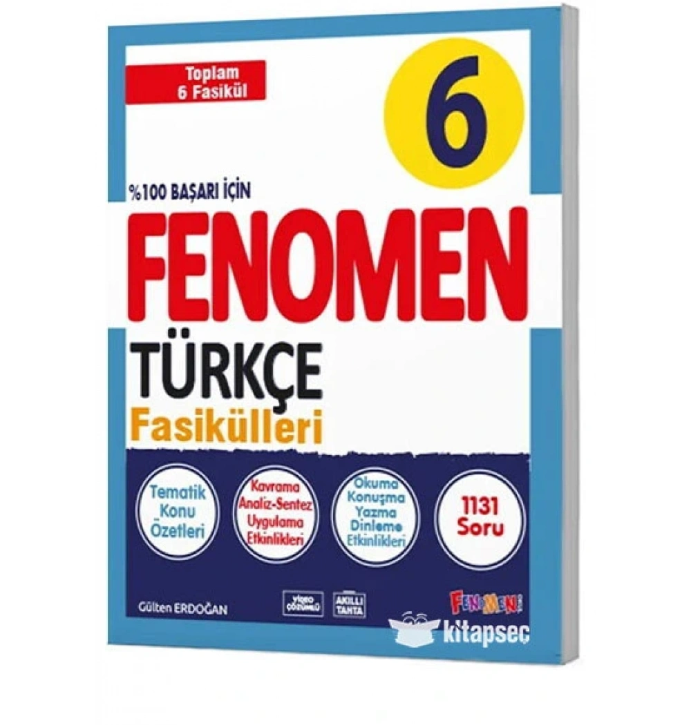 *KAMPANYA*FENOMEN 6.SINIF TÜRKÇE FASİKÜLLERİ