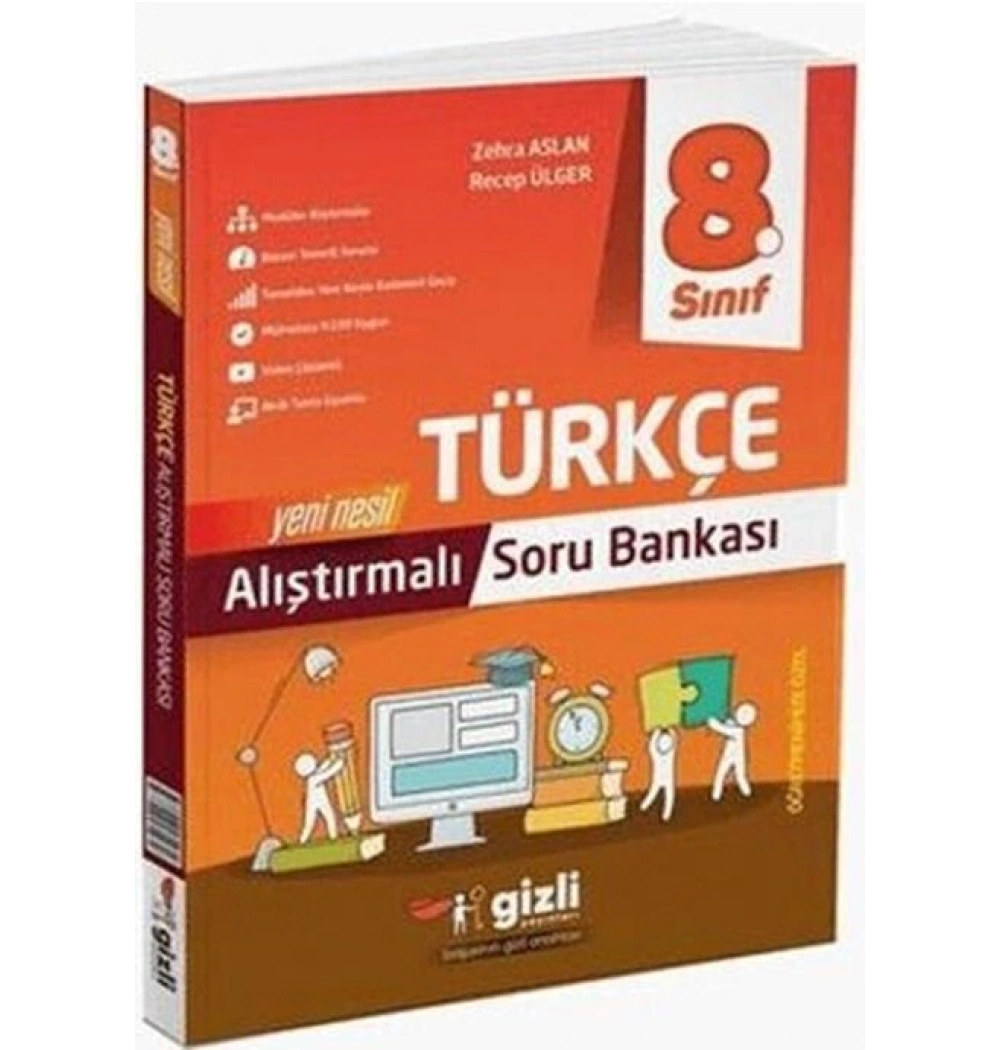 *Kampanya* GİZLİ 8.SINIF TÜRKÇE ALIŞTIRMALI SORU BANKASI