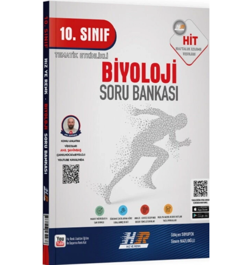 10.Sınıf Biyoloji Soru Bankası Tematik Etkinlikli Hız Ve Renk