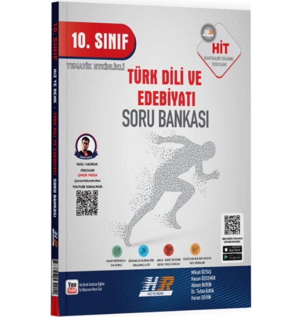 10. Sınıf Türk Dili Ve Edebiyatı Soru Bankası Tematik Etkinlikli Hız Ve Renk